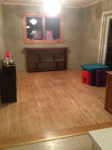 Cleaned out Playroom