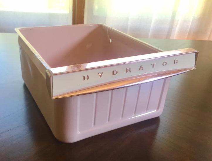 Hyrdator Drawer Pink Fridge Retro