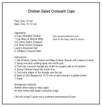 chicken salad croissant cups tamcam10