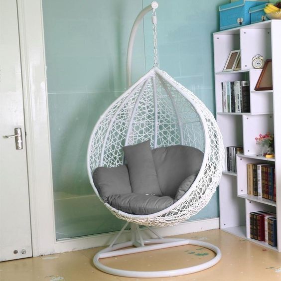 girls bedroom decor ideas hanging chairs swings tamcam10 4