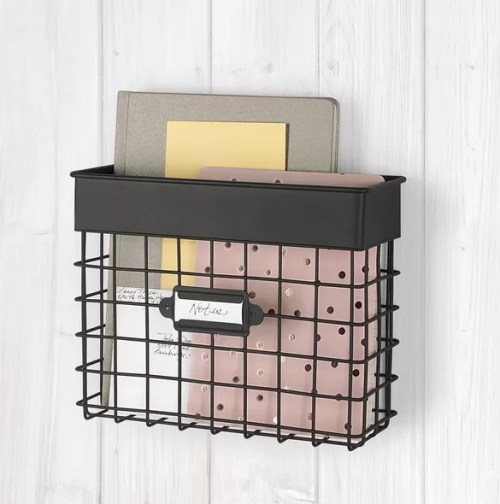 Vintage Wall Organizer Wall Basket